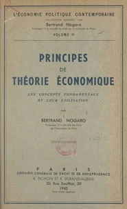 Principes de théorie économique