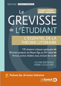 Le Grevisse de l'étudiant - L'essentiel de la théorie littéraire