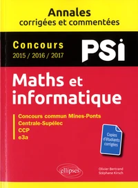 Maths et informatique PSI