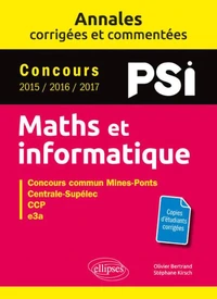 Maths et informatique PSI