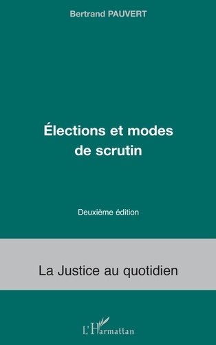 Elections et modes de scrutin 2e édition