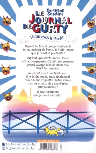 Le journal de Gurty Tome 12 Vacances à Paris