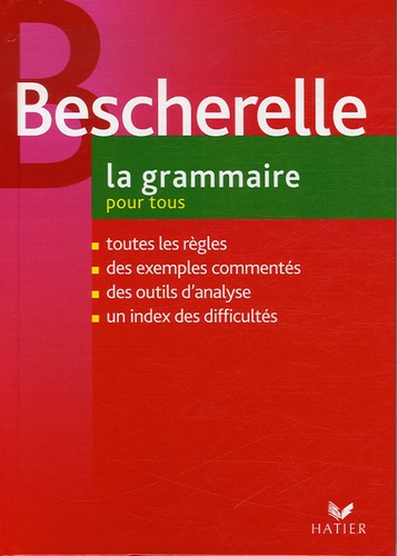  Bescherelle - La grammaire pour tous.
