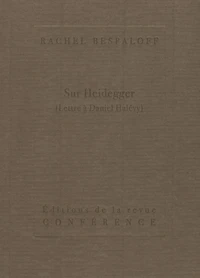 Sur Heidegger