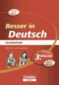 Besser in der Grundschule Deutsch 3. Schuljahr. Übungsbuch.