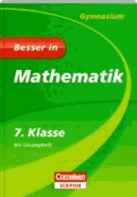 Besser in Mathematik - Gymnasium 7. Klasse - Cornelsen Scriptor.