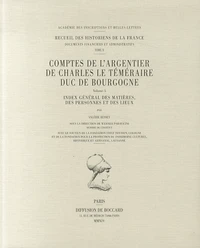 Comptes de l'argentier de Charles le Téméraire, duc de Bourgogne