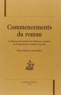 Commencements Du Roman