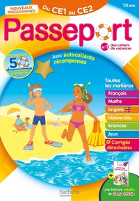 Passeport Toutes les matières du CE1 au CE2