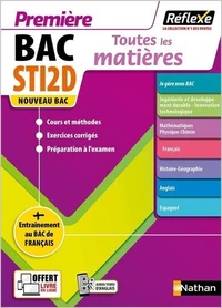 Toutes les matières Bac STI2D 1re