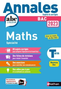 Annales BAC Mathématiques Term Spécialité