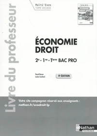 Economie-Droit 2de/1re/Tle Bac Pro