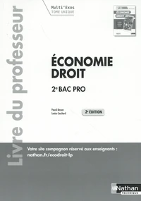Economie-Droit 2de Bac Pro