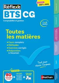 Toutes les matières BTS CG 1re et 2e années