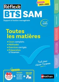 Toutes les matières BTS SAM 1re/2e années