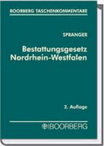 Bestattungsgesetz Nordrhein-Westfalen.