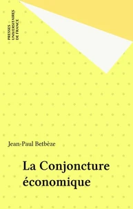 La Conjoncture économique