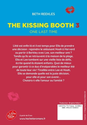 The Kissing Booth Tome 3 One last time