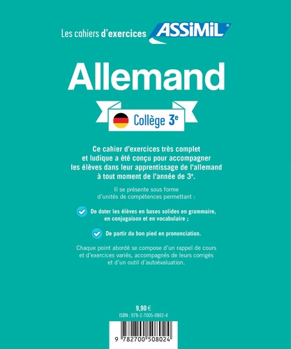 Allemand Collège 3e