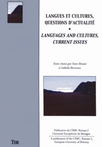 Langues et cultures, questions d'actualité