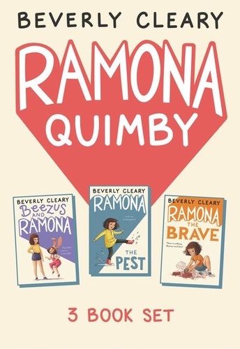 Beverly Cleary - Ramona 3-Book Collection - Ramona the Pest, Beezus and Ramona, Ramona the Brave.