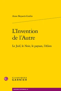 L'invention de l'autre