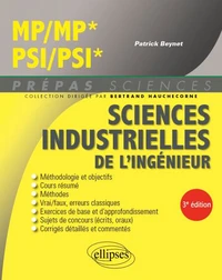 Sciences industrielles de l'ingénieur MP/MP*, PSI/PSI*