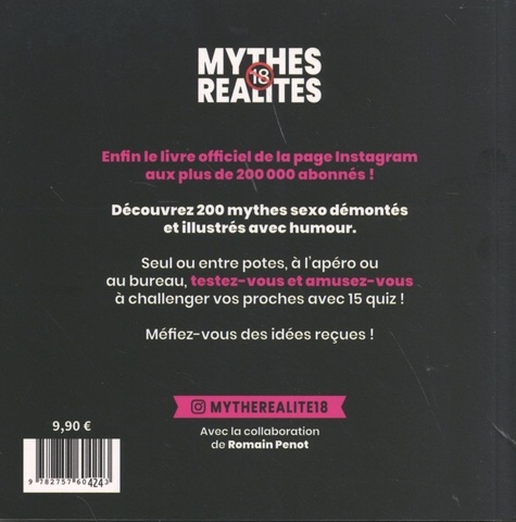 Mythes Réalités + 18 ans. Livre officiel