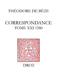 Correspondance de Théodore de Bèze
