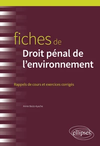 Fiches de droit pénal de l'environnement