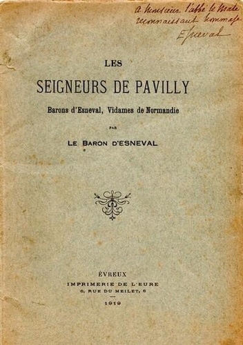 Bézuel Le Roux d'Esneval - Les Seigneurs de Pavilly.