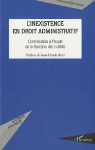 L'inexistence en droit administratif