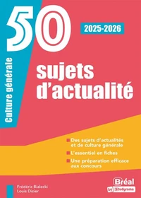 50 sujets d'actualité