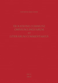 De ratione communi omnium linguarum et literarum commentarius