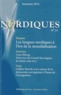 Karl Gadelii et Jonas Löfström - Nordiques N° 24, Automne 2012 : Les langues nordiques à l'ère de la mondialisation.