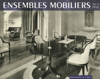  Bibliothèque de l'image - Ensembles mobiliers - Tome 12, 1952.
