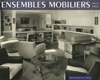  Bibliothèque de l'image - Ensembles mobiliers - Tome 13, 1953.