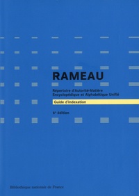  Bibliothèque Nationale France - Guide d'indexation Rameau.