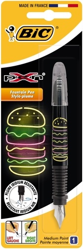 Ручка перьевая BIC декор бой 879408 (3086123169869)