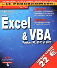 Excel et VBA versions 97, 2000 et 2002