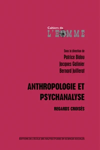 Anthropologie et psychanalyse