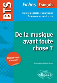 Français Culture générale et expression BTS