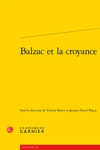 Balzac et la croyance