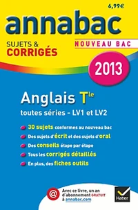 Anglais Tle toutes séries LV1 et LV2