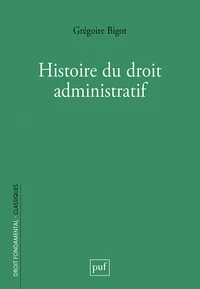 Histoire du droit administratif