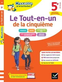 Chouette - Le Tout-en-un 5e - Nouveau programme (toutes les matières)
