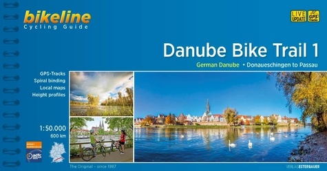 Bikeline L'equipe - Danube Bike Trail 1 - Part 1: German Danube, Donaueschingen to Passau.