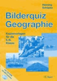 Bilderquiz Geographie 5./6. Klasse - Kopiervorlagen.