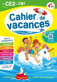 Cahier de vacances du CE2 au CM1