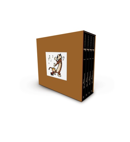 Bill Watterson - Calvin et Hobbes L'intégrale : Coffret en 4 volumes.